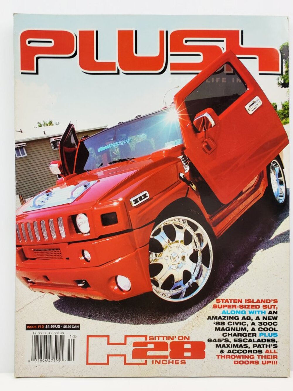 Plush Magazine VTG 2005 New York City Staten Island Custom Car Scene Unread